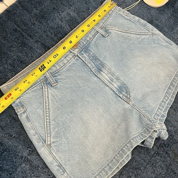 AGolde Fun Dip Utility Short Size 27 NWT - Picture 9 of 13